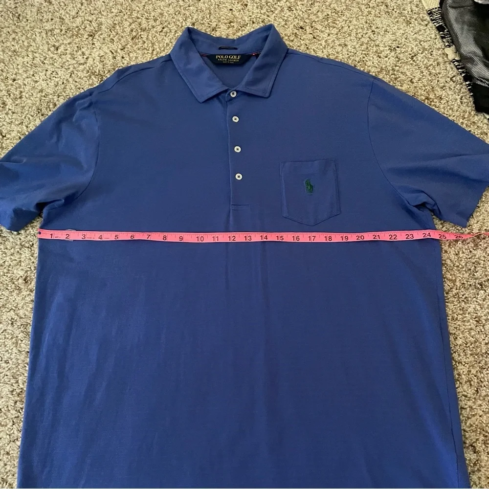 Polo by Ralph Lauren Men's Blue Polo Shirt XL